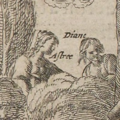 Sylvandre épié jouant de la cornemuse (L’Astrée, 1633, II, 7)