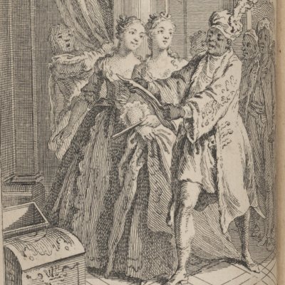 Le marchand de Venise (Shakespeare, éd. Theobald, t2, 1762) - Gravelot
